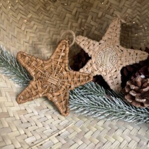 Estrella de mimbre